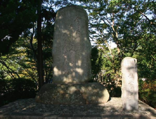 【三木上の丸城址公園】
秀吉に兵糧攻めされた三木城は2年近くも耐え、日本最長となった。